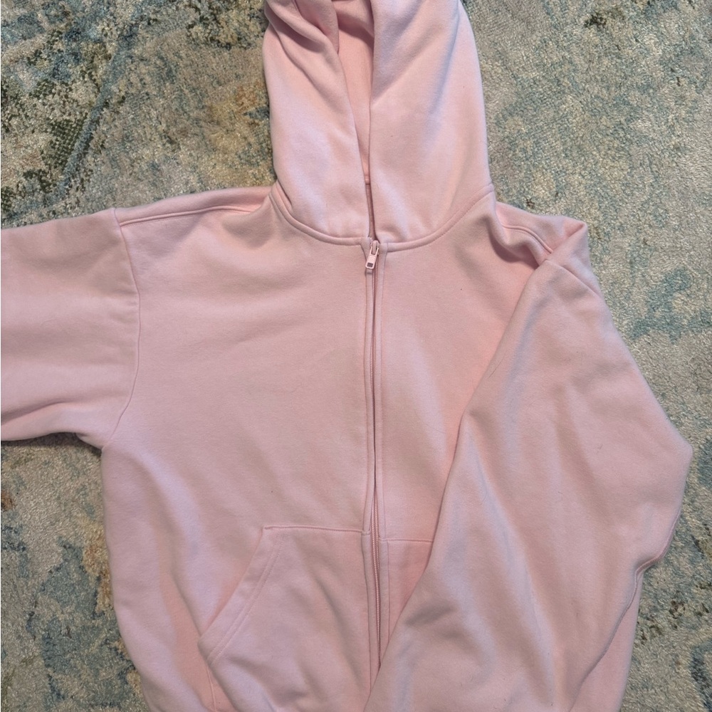 SKIMS Pink Hoodie